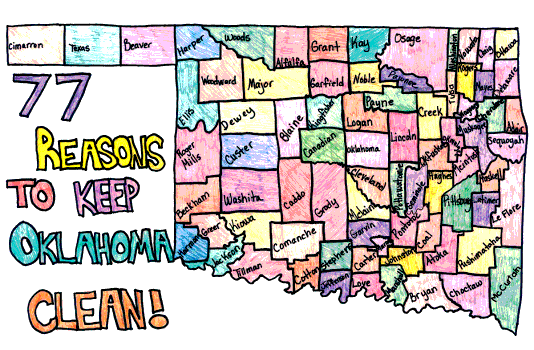77 Reasons TO KEEP Oklahoma CLEAN!
