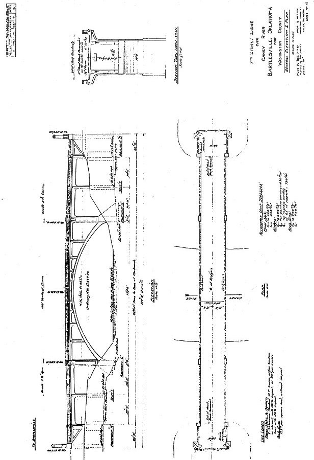 Engineering plans from 1923 to construct Bridge 74E0188N3950005, the Washington County Memorial Bridge.