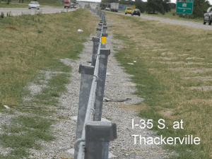 I-35 s at Tthackerville