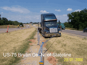 US-75 in Bryan County North of State line
