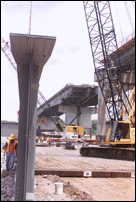 Steel Beam for Span Four