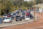 Photo of construction at I-235 and northeast 36th streen in Oklahoma City.