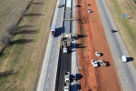 Photo of I-40 and Banner Road construction.